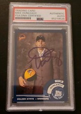 Mike Dunleavy Jr Signed 2002 Topps Rookie Duke Golden State Warriors 🏀 PSA AUTO
