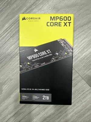 Corsair - MP600 CORE XT - 2TB PCIe Gen4 x4 NVMe M.2 - SSD SEALED