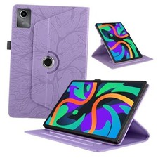Rotating Case for Lenovo Tab M11 / Tab K11 LTE 11 Tab M11 11 Inch 2024 Purple