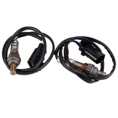 2Pcs Upper & Lower O2 Oxygen Sensor Fit for Fiat 500 1.4L L4 SOHC 2012-14,