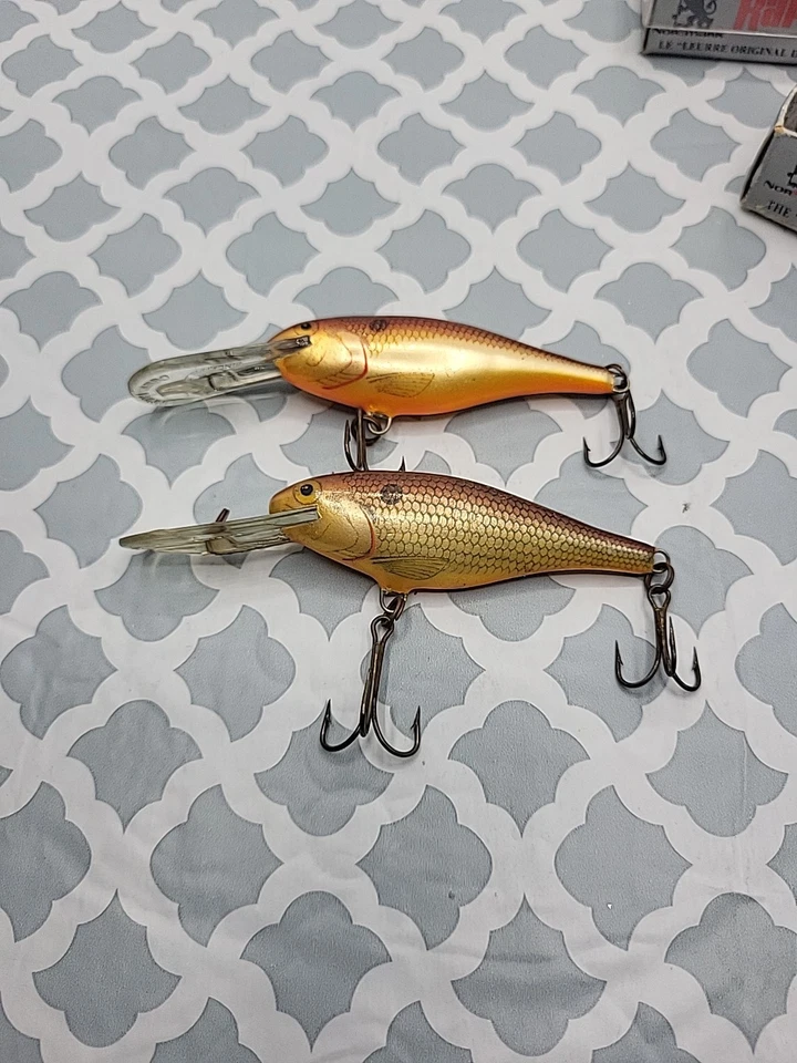 Vintage Rapala Shad Rap Lot Of 2 - Image 2 of 4