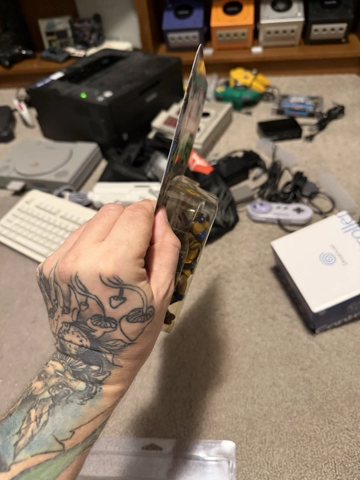 Takara Donatello 10 Back 1989/1988 Wave 2 MOCin Excelente Estado, Estado Nuevo Foto 4 de 4