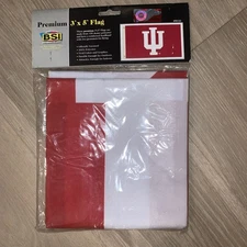 Indiana University Hoosiers Premium 3x5 College Flag Banner Grommets NEW