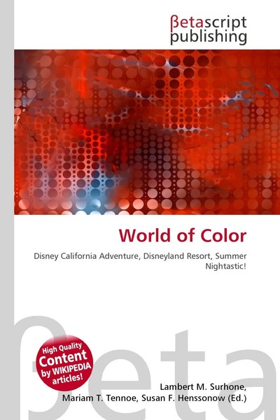 Lambert M. Surhone (U. A.) | World Of Color | Taschenbuch | Englisch (2026)-image