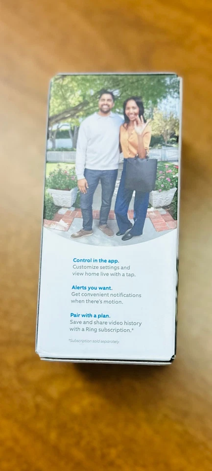 Timbre Ring Batería Vista Completa HD Veneciano Bronce Cabeza a Puntera Video 2 Vías Hablar Foto 4 de 4