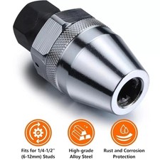 38 Drive Dr Universal Broken Thread Stud Extractor Tool Remover Removal Socket