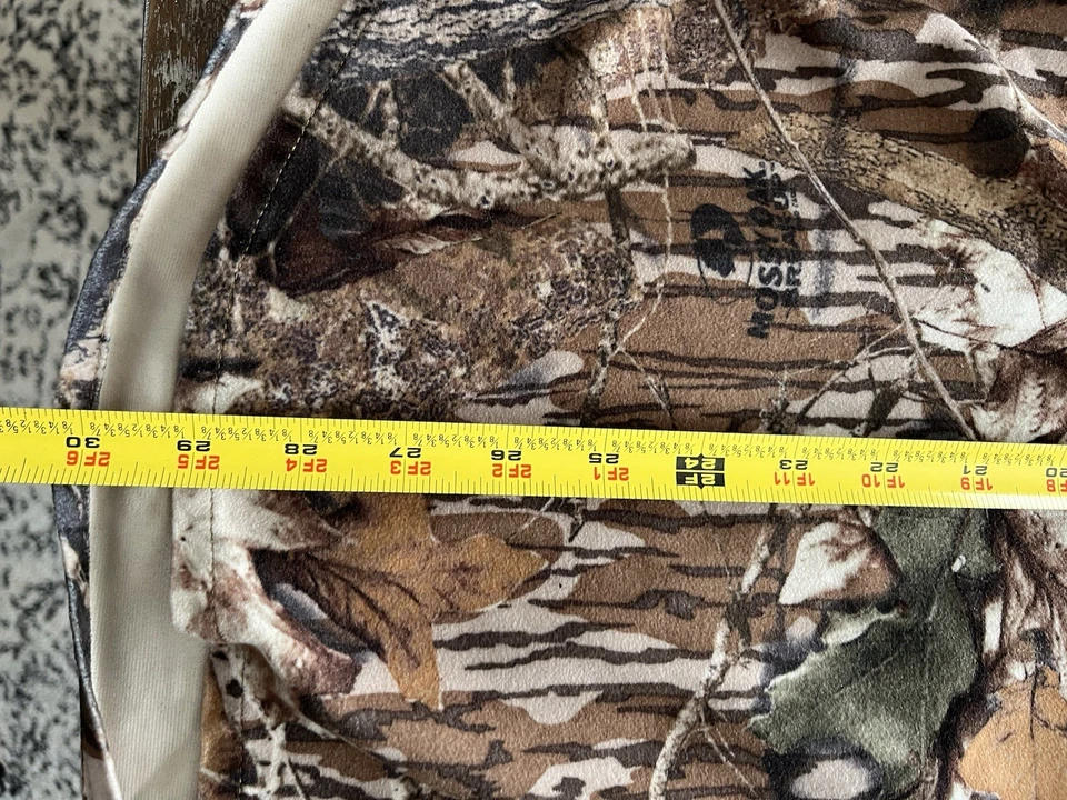 Vintage Columbia Sportswear XL Button Front Camo Hunting Shirt Realtree Pattern - Image 4 of 4