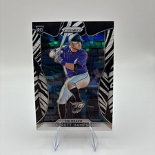 2019 Panini Prizm Tier II Zebra Prizm /99 Garrett Hampson #196 Rookie RC