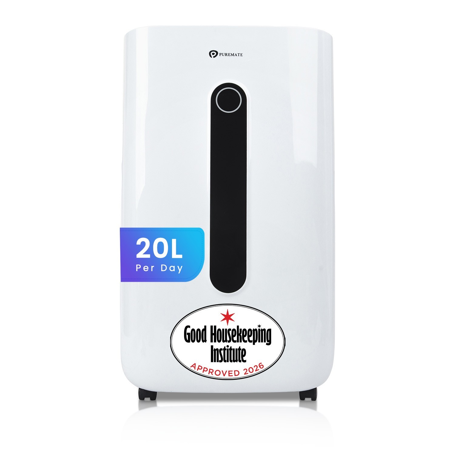 PureMate Dehumidifier with Air Purifier 20L - White - Large - Image 2