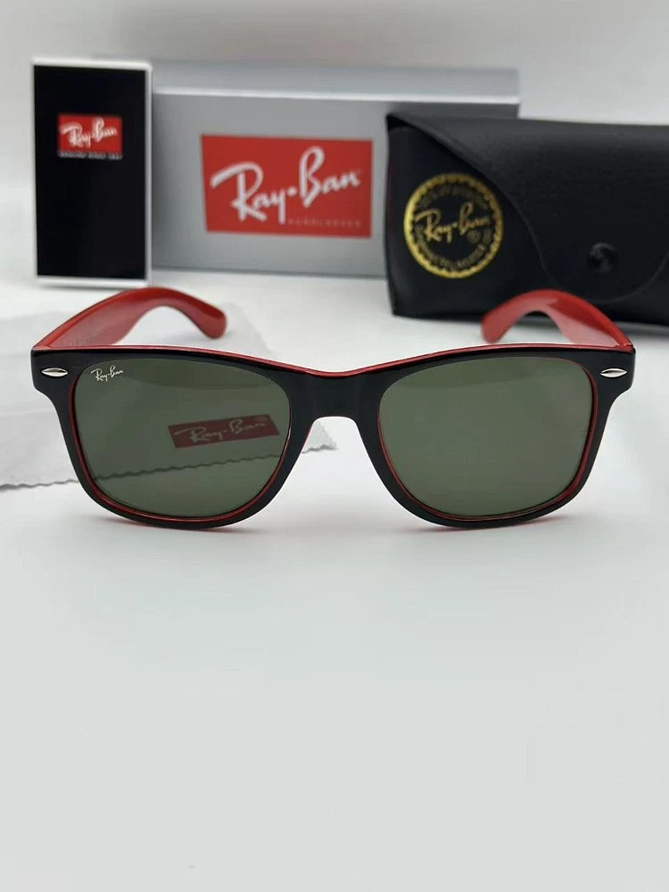 ray ban wayfarer black red products for sale | eBay