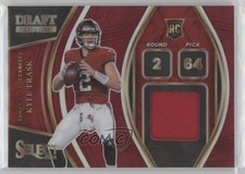 2021 Panini Select Draft Selections Memorabilia Red Prizm Kyle Trask #DS-KTR 2l4