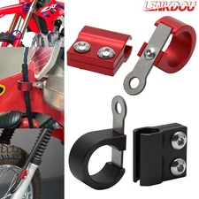 Front Brake Hose Cable Clamp Line Guide Holder For Honda CRF250R CRF450R CRF450L