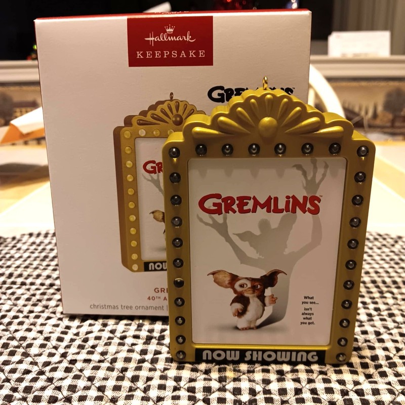 HALLMARK GREMLINS 40TH ANNIVERSARY 2024 MAGIC CHRISTMAS KEEPSAKE ORNAMENTS