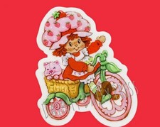 Strawberry Shortcake Sticker Custard Cat Decal 80s Retro Vintage