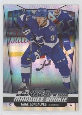 2024 O-Pee-Chee Marquee Rookies Rainbow 81/350 Gage Goncalves #557 Rookie RC e6j
