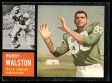 Bobby Walston 1962 Topps #119 - Philadelphia Eagles OC