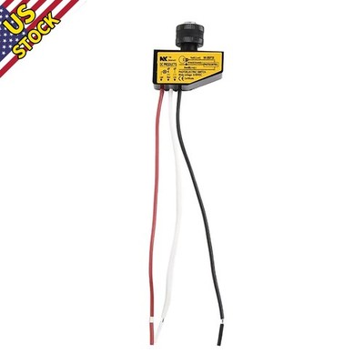 DC 12V-48V Dusk To Dawn Photocell Light Switch 8-50V Light Sensor Control Switch