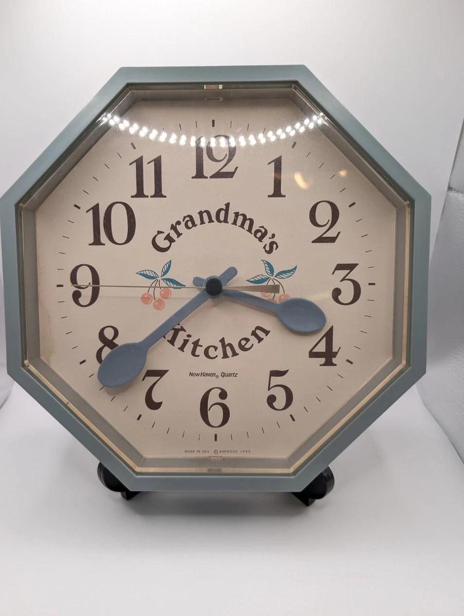 New Haven Quartz (Battery Powered) Plastic Wall Clocks for sale | eBay