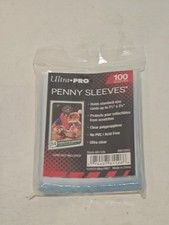 Ultra Pro 100 Pcs Soft Card Sleeves, 2 5/8 x 3 5/8-Inches Pack 1-Pack, Clear