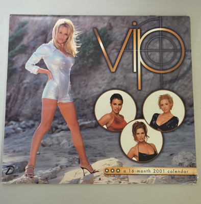 Pamela Anderson (VIP / Vallery Irons)  Calendar 2001 / 2029  Factory Sealed
