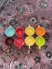 Fiesta Fiestaware Homer Laughlin Mugs Cups Set of 8 Assorted Colors