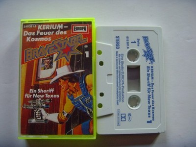 MC Kassette Marshall Bravestarr Kerium, Folge 1, EUROPA Bravestar