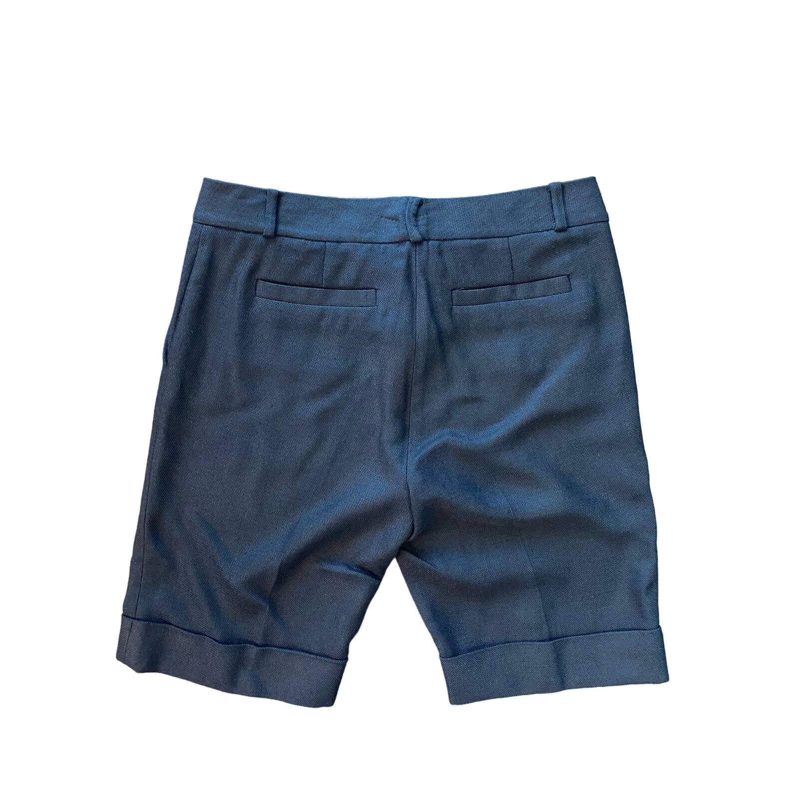 KATE SPADE BLACK BERMUDA TROUSER SHORTS SIZE 4 thumbnail 6