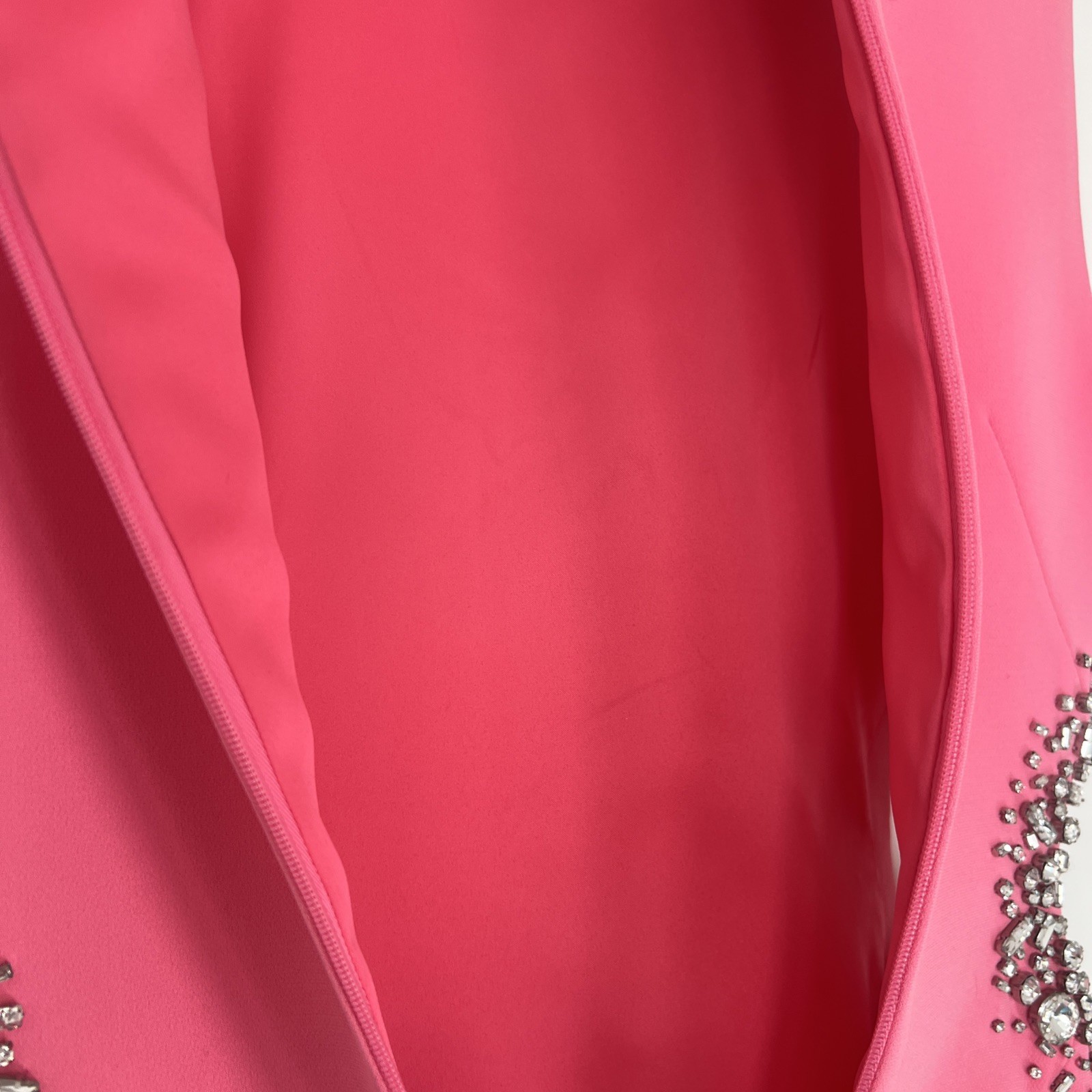 A.L.C. Pink Rhinestone Cutout Mini Dress