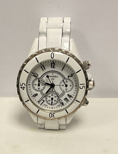 Women’s White Chanel J12 Wrist Watch 200m