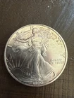 1990 1 oz American Silver Eagle -  Beautiful Toning
