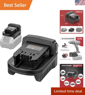 #ad Lightweight DeWalt to Milwaukee 18V 20V Battery Converter Ideal for Tool Use $19.99