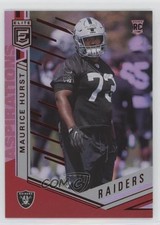 2018 Donruss Elite Rookies Aspirations /27 Maurice Hurst #110 b3f