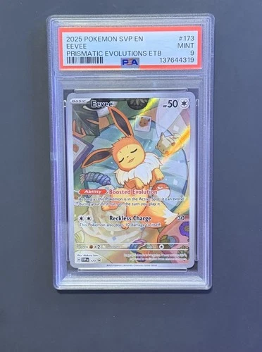 Pokémon Eevee - Promo Holo #173 Sv: Scarlet & Violet PSA 9/10 2025 TCG