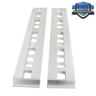 Pair 84"x14" Aluminum Ramps 6000Lbs for Car Trailer Truck Hook End 2PCS Ramps