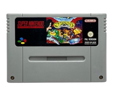 Battletoads in Battlemaniacs - SNES Super Nintendo - Modul