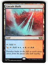 Cascade Bluffs #345 (NM) (R) (TDC) Magic MTG