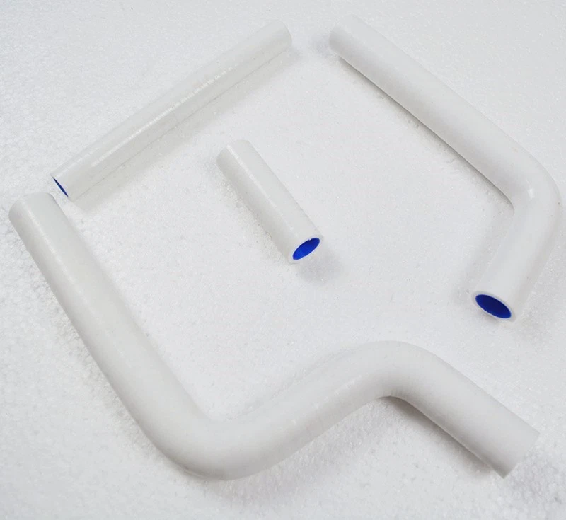 Manguera de radiador de silicona refrigerante blanca para Yamaha YZ125 YZ 125 1996-2017 Foto 3 de 4