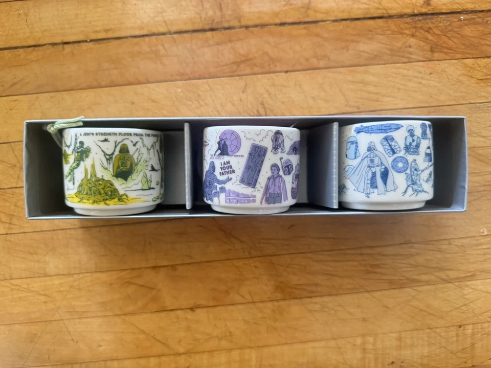 Taza Starbucks Been There Series Star Wars: Dagobah, Bespin, Hoth Ornament Mug Foto 2 de 4