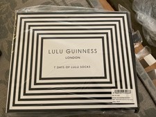 Lulu Guinness 7 Days Of Lulu Socks BNIB 7 Pairs of Socks