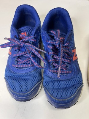 New Balance 680v5 tech ride Kids Blue Red Sneaker  sz 13 sport hiking