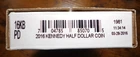 2016 P & D Kennedy Half Dollar 2 Roll Set SEALED US MINT BOX