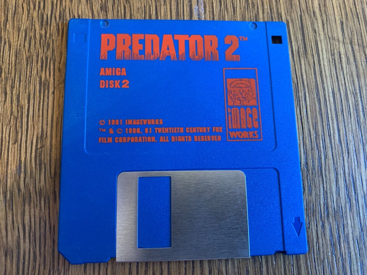 PREDATOR 2 DISK 2 GAME AMIGA COMPUTER 3.5