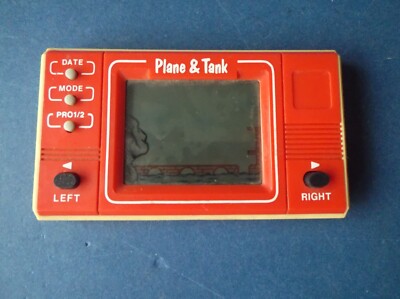 Vintage Radio Shack Empire Plane & Tank 1986 Mini Arcade Handheld Game Rot