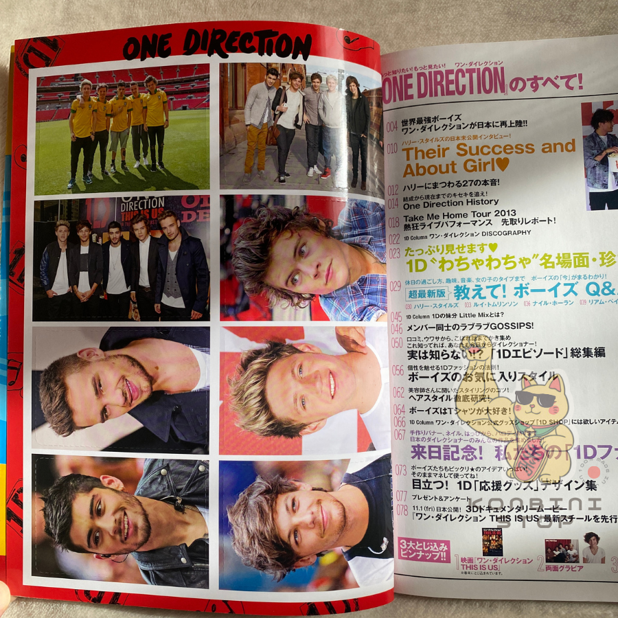 One Direction 公式写真集 One Direction 公式写真集 Men's photography book One