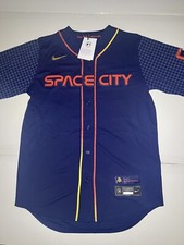 Official Justin Verlander Houston Astros Space City Connect Jersey SZ M Reg 160