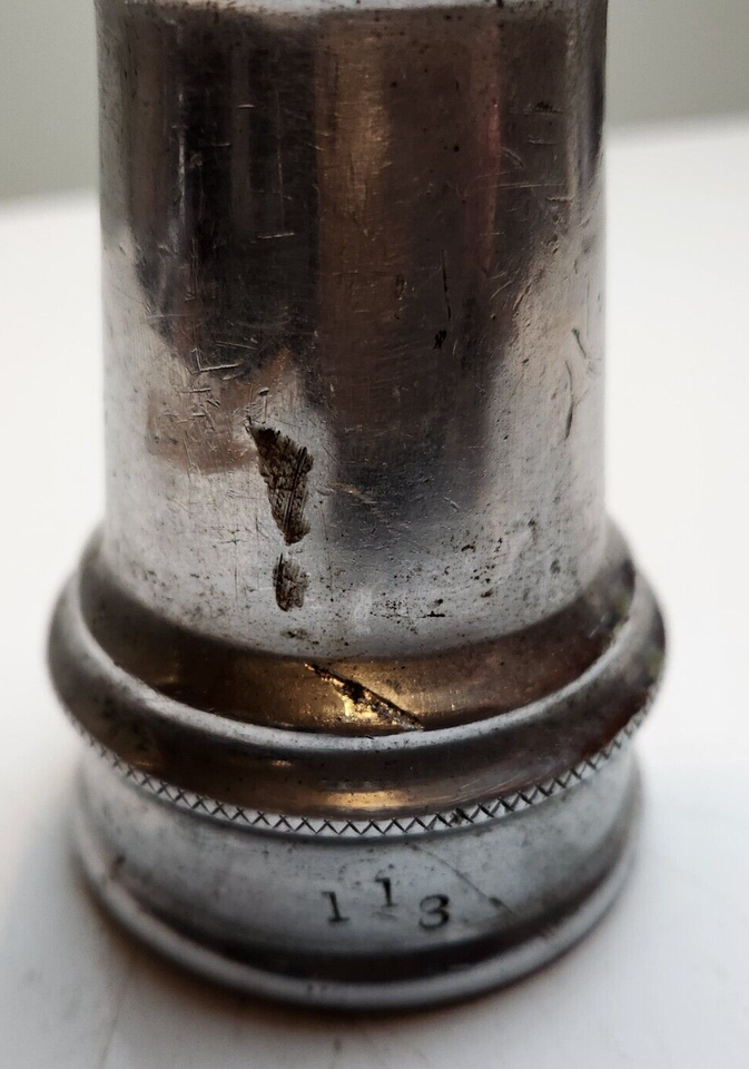 Samuel Eastman .Co Brass Metal Plated Fire Hose Nozzle Concord NH eBay