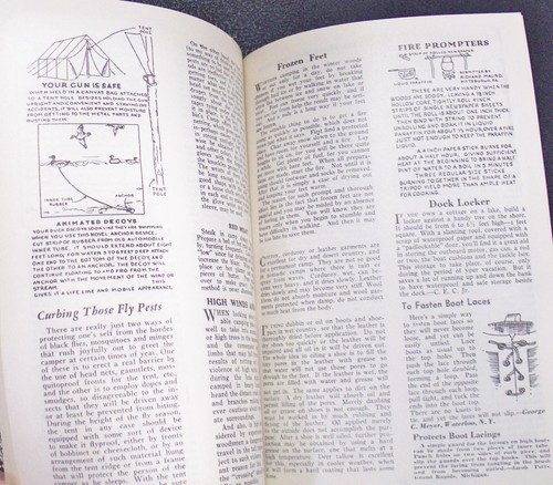 VERY COOL 1944 Hunting and Fishing Handbook - Great For the Avid Sportsman - Picture 5 of 6