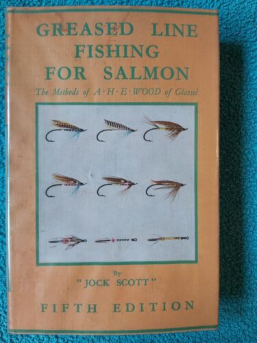 Ligne graissée pêche au saumon par « Jock Scott », Seeley Service 4ème/5ème édition - Photo 1/12