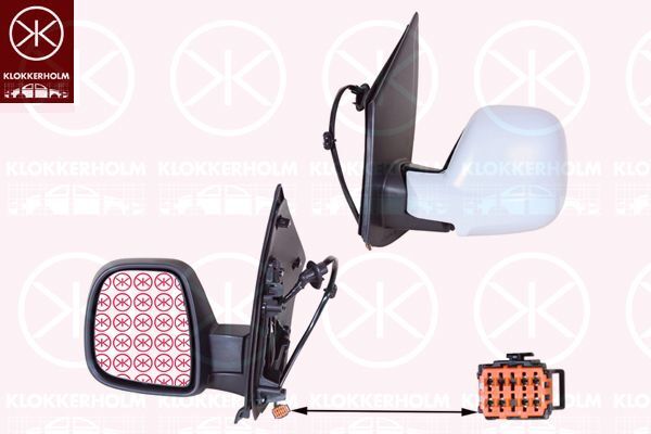 Neu Komplett AußEnspiegel - Links - Elektrisch - FüR Citroen Dispatch (V_)-image