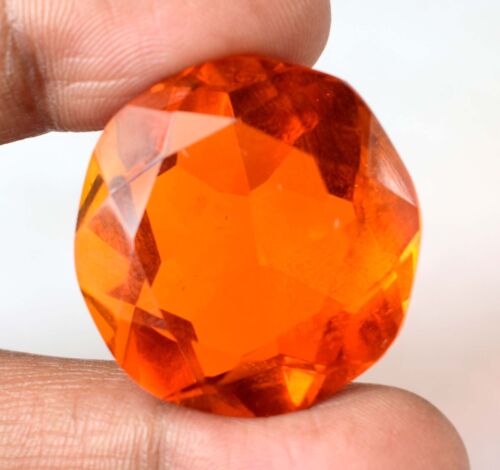 Brasilianischer Orangentopas 47,50 ct ovaler Edelstein zertifiziert E6098 frisch eingetroffen - Bild 9 von 10